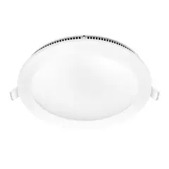 GENERICO - Downlight Redondo para Empotrar Luz Calida 12W 1080Lm
