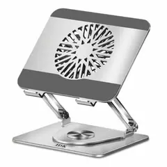 IDK IMPORTS - Soporte Cooler para Laptop Plegable Aluminio IDK