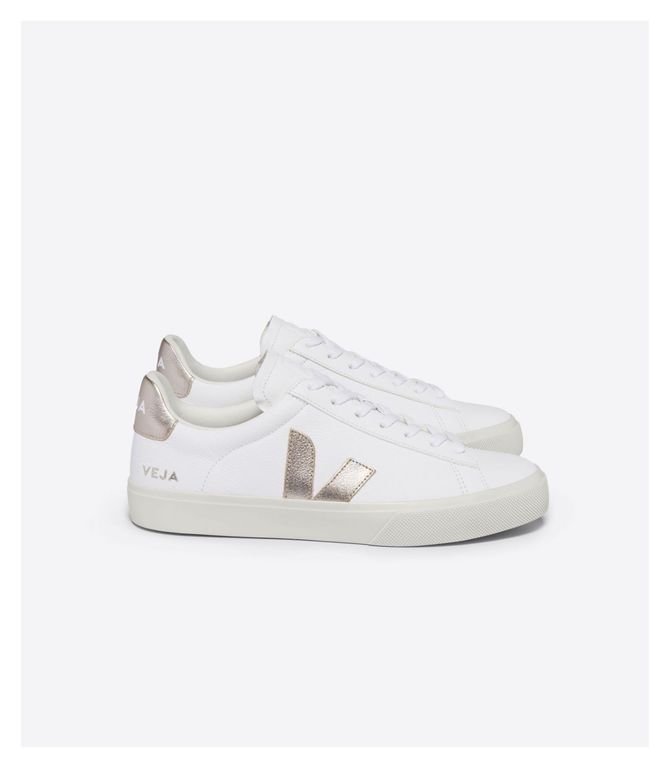 Zapatilla campo chromefree leather mujer Blanco