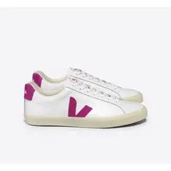 VEJA - Zapatilla de mujer esplar leath clay Blanco