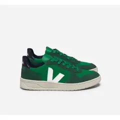 VEJA - Zapatilla v-10 suede hombre Verde