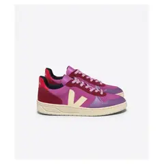 VEJA - Zapatilla v-10 suede mujer Morado