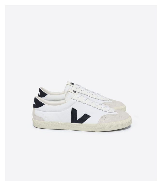 Zapatilla volley canvas mujer Blanco