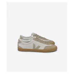 VEJA - Zapatilla volley suede natural sahara mujer Beige