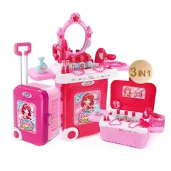 GENERICO - SET MALETA 3 EN 1 BELLEZA