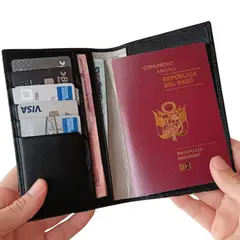 Armuz - Porta Pasaporte de Cuero Vacuno AR10