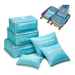 GENERICO - Juego de Bolsas para almacenamiento organizador de Maleta de Viaje
