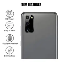 GENERICO - Mica de Cámara Black para Samsung A72