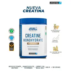 APPLIED NUTRITION - Creatina Monohidratada Certificada 500GR