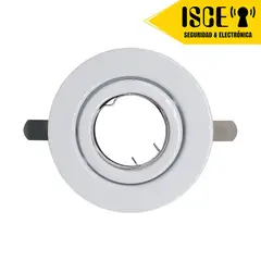 GENERICO - Base para Dicroico Movil y Socket GU10 para Caja Octogonal