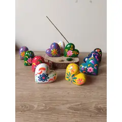 GENERICO - Artesanía Arcilla Corazón de Pucará Porta Incienso 7 x 7