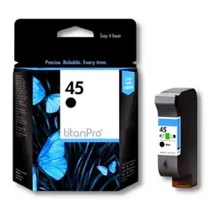 HP - Cartucho de Tinta 45 Negro 51645AL Original