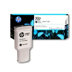 HP - Cartucho de Tinta 727 Negro Mate C1Q12A Original
