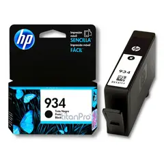 HP - Cartucho de Tinta 934 Negro C2P19AL Original