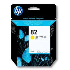HP - Cartucho de Tinta 82 Amarillo C4913A Original