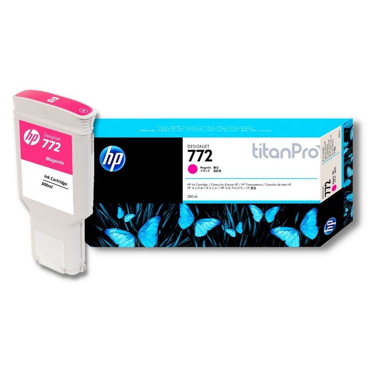 Cartucho de Tinta 772 Magenta CN629A Original
