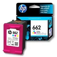 HP - Cartucho de Tinta 662 Tricolor CZ104AL Original