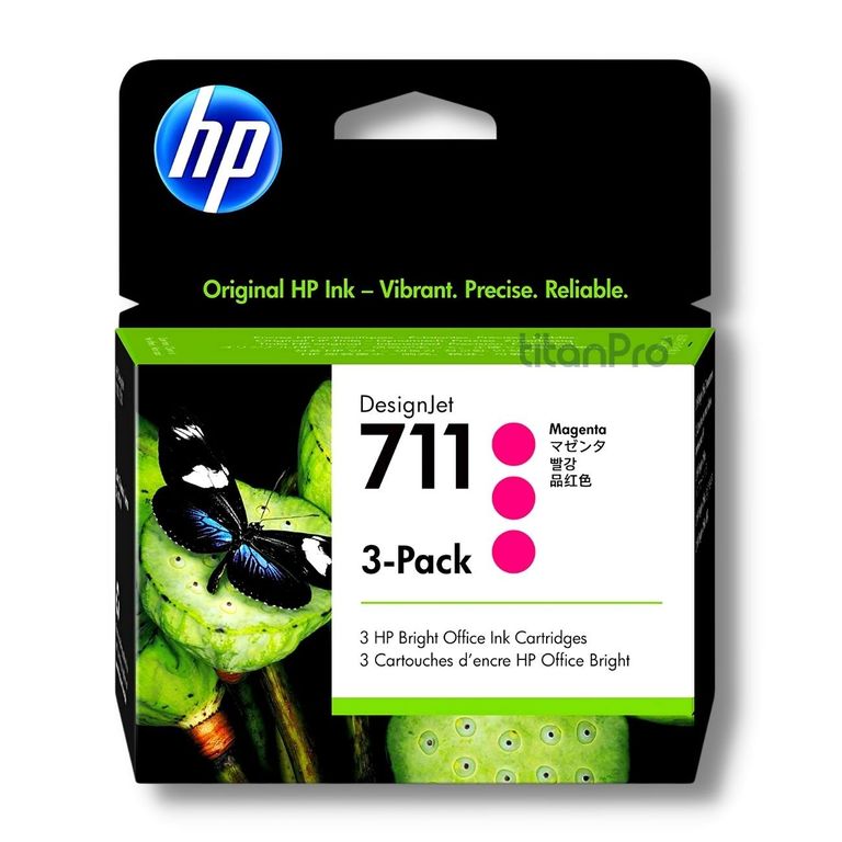 Cartucho de Tinta 711 Magenta CZ135A Original