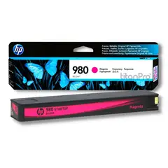 HP - Cartucho de Tinta 980 Magenta D8J08A Original