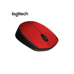 LOGITECH - Mouse M170 Wireless Red Precisión y Comodidad Sin Cables