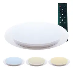 DIXON - Panel Plafon Smart Led 48W Tricolor Aro Transparente 3600Lm