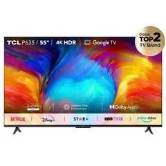 TCL - TELEVISOR 55 UHD 4K P635 ANDROID TV