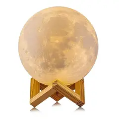 GENERICO - Lámpara de Luna LED de 8cm