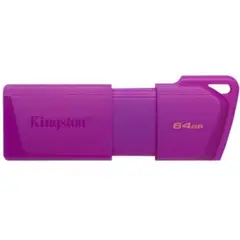 KINGSTON - Memoria Flash USB DataTraveler Exodia M 64GB USB 3.2 Morado
