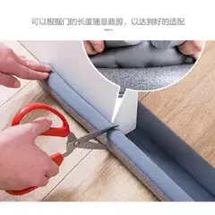 GENERICO - Pack x 2 Burletes Flexible de Espuma 95cm Protección de Puertas -