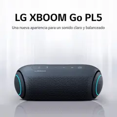 LG - PARLANTE PORTATIL PL5 20W Negro