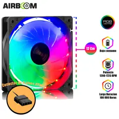 AIRBOOM - COOLER PARA CASE TURBINE RAINBOW AB-125