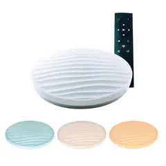 DIXON - Panel Plafon Smart Led 36W Tricolor Ondeado 2700Lm