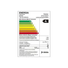 HISENSE - LAVADORA WT3J1023UT Carga Superior Gris 10KG