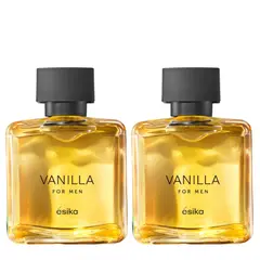 ESIKA - Set x 2 PERFUME VANILLA FOR MEN ÉSIKA