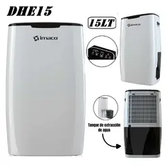 IMACO - Deshumedecedor Digital 16 Litros DHE15 -Blanco