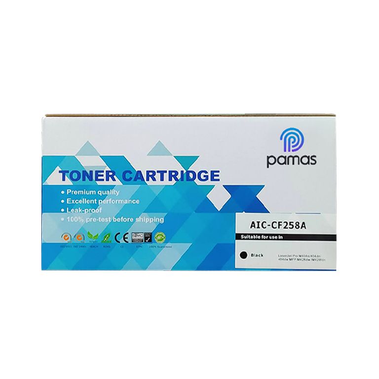 Toner PAMAS Compatible HP58A Sin Chip CF258A