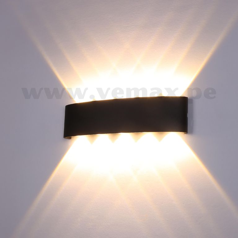 Aplique Black Box 5 Luces Luz Cálida