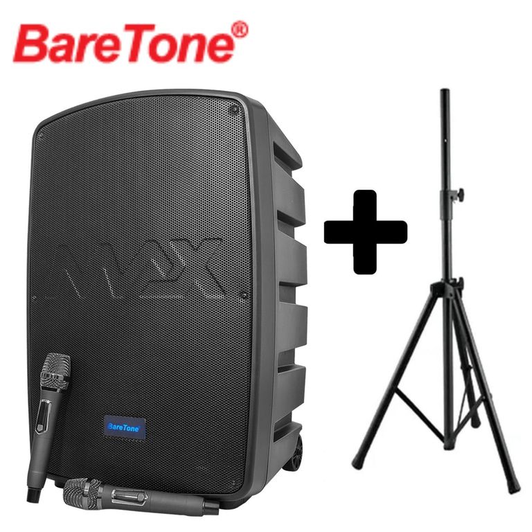 Combo Parlante MAX15NB 800W RMS Clase D + Soporte