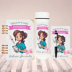 M MATIX SHOP - Matix- Regalos Personalizados - Box Enfermera - Cumpleaños