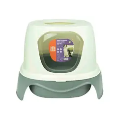 BASA - Baño de Gato Rocket Gris + Rastrillo -10307