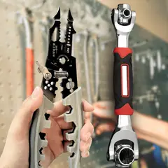 ROSH - Pack Herramientas – Llave 48 en 1 y Alicate Todo en Uno