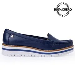 VIALE - Zapato Mocasín Casual AVE-2313 Patrio Cuero