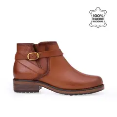 VIALE - Botín Jodhpur Casual SOFI-2544 Toffe Cuero
