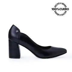 VIALE - Zapato Reina Vestir TATI-2520 Negro Cuero