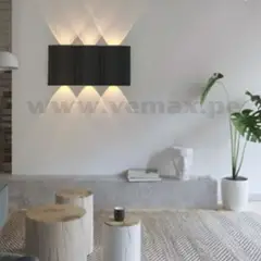 GENERICO - Aplique Black Horki-Luz Cálida