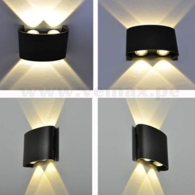 Aplique Black String Luz Cálida