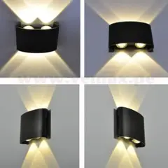 GENERICO - Aplique Black String Luz Cálida