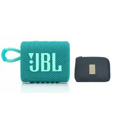 JBL - Parlante GO 3 Bluetooth 5.0 IP67-Verde y -Funda protectora