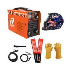 REDBO - Soldadora Inversora MMA-140 110220V PORTÁTIL + 2 KG ELECTRODO