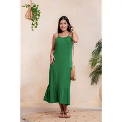 ARMA TU LOOK - VESTIDO SUMMER LARGO DE ALGODON BABY RIB